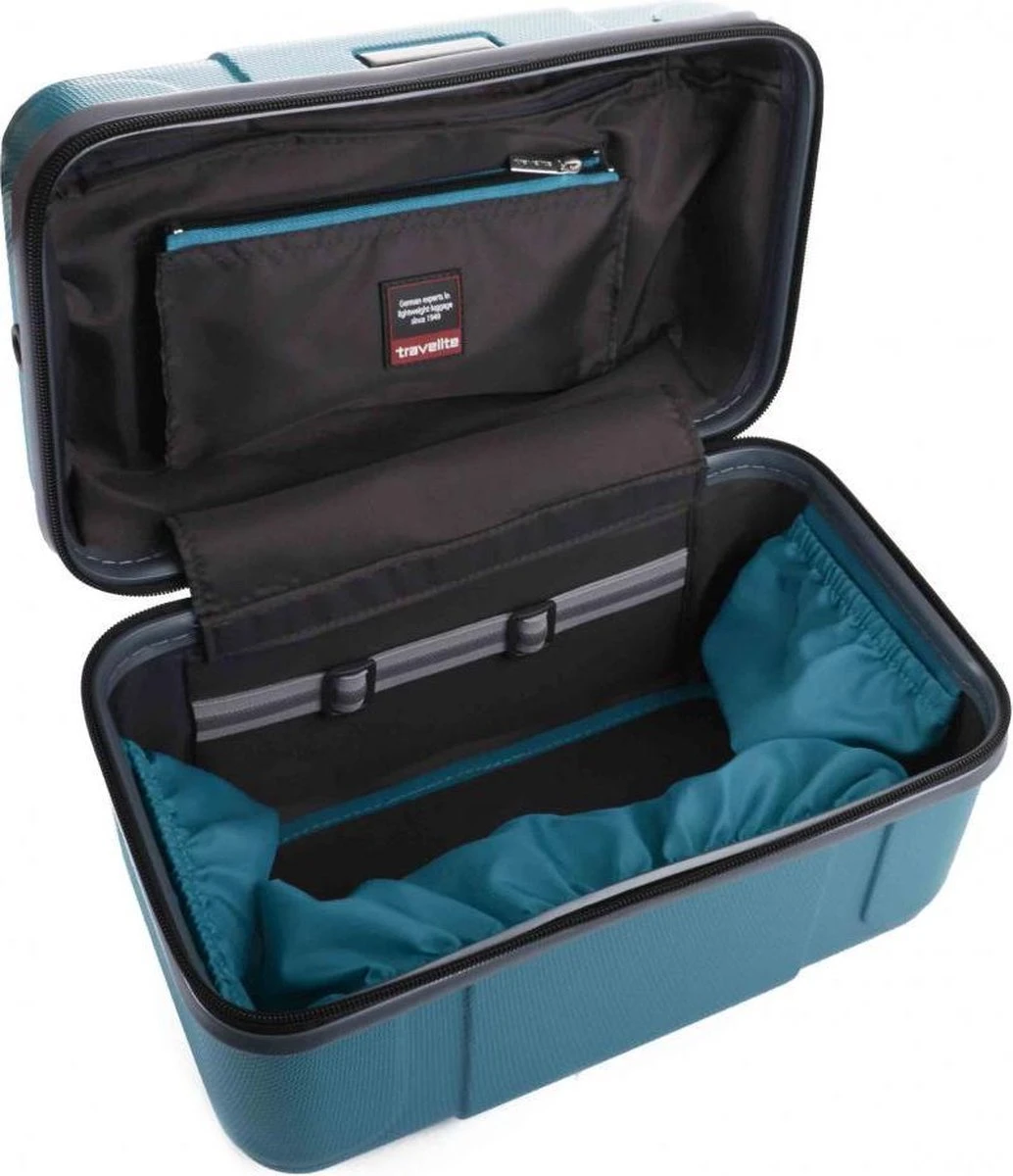 Travelite Vector Beauty Case Turquoise Travelite Vector Beauty Case Turquoise -Travelite Reistassen