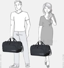 Travelite Reistas / Weekendtas - 30 X 55 X 30 Cm - 45 Liter - Kick Off - Grijs 5 Travelite Reistas / Weekendtas - 30 X 55 X 30 Cm - 45 Liter - Kick Off - Grijs -Travelite Reistassen 1131x1200