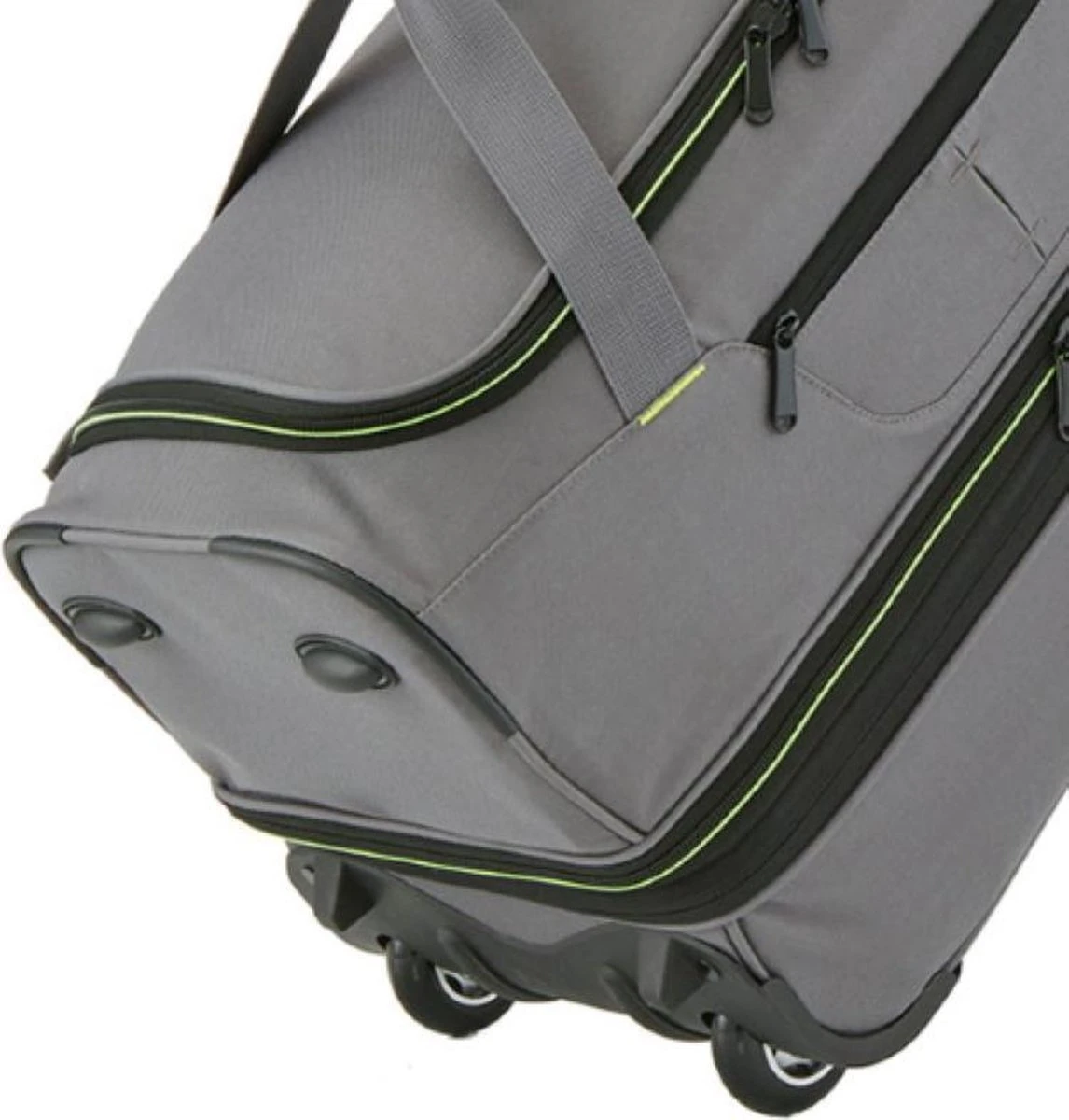 Travelite Basics Wheeled Duffle 70cm Expandable Grey/Green Travelite Basics Wheeled Duffle 70cm Expandable Grey/Green -Travelite Reistassen 1146x1200 2