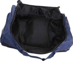 Travelite Basics Wheeled Duffle 70cm Expandable Navy/Orange -Travelite Reistassen 1200x1002