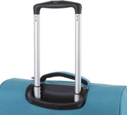 Travelite Cabin 2 Wheel Trolley Turquoise 4 Travelite Cabin 2 Wheel Trolley Turquoise -Travelite Reistassen 1200x1093
