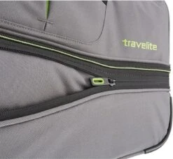Travelite Basics Wheeled Duffle 70cm Expandable Navy/Orange -Travelite Reistassen 1200x1108