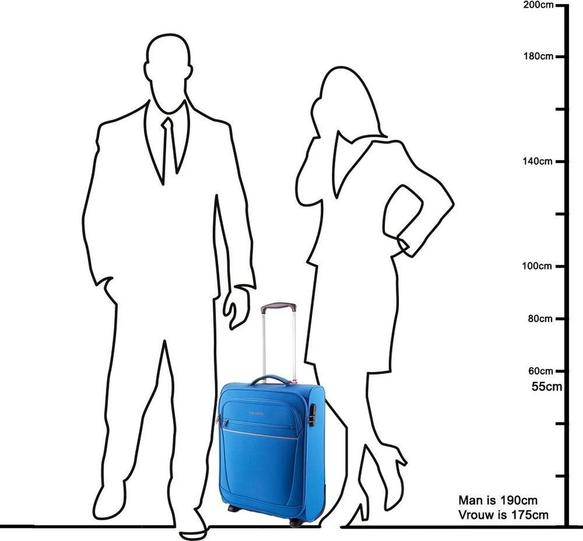 Travelite Cabin 2 Wheel Trolley Turquoise Travelite Cabin 2 Wheel Trolley Turquoise -Travelite Reistassen 1200x1114 4