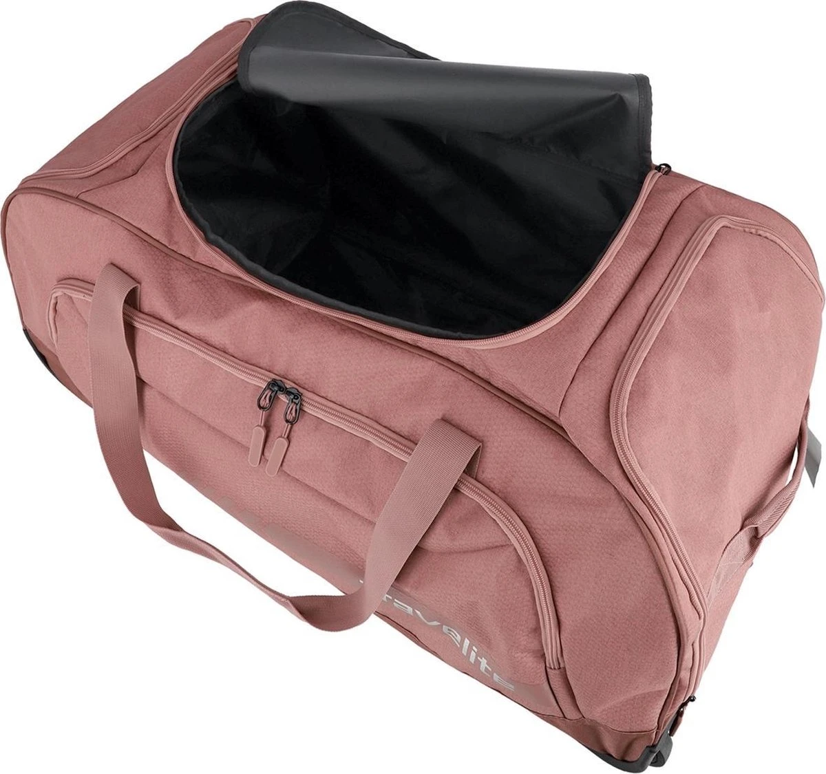 Travelite Reistas met wielen / Weekendtas - 77 x 41 x 38 cm - 120 Liter Kick Off - Roze Travelite Reistas Met Wielen / Weekendtas - 77 X 41 X 38 Cm - 120 Liter Kick Off - Roze -Travelite Reistassen