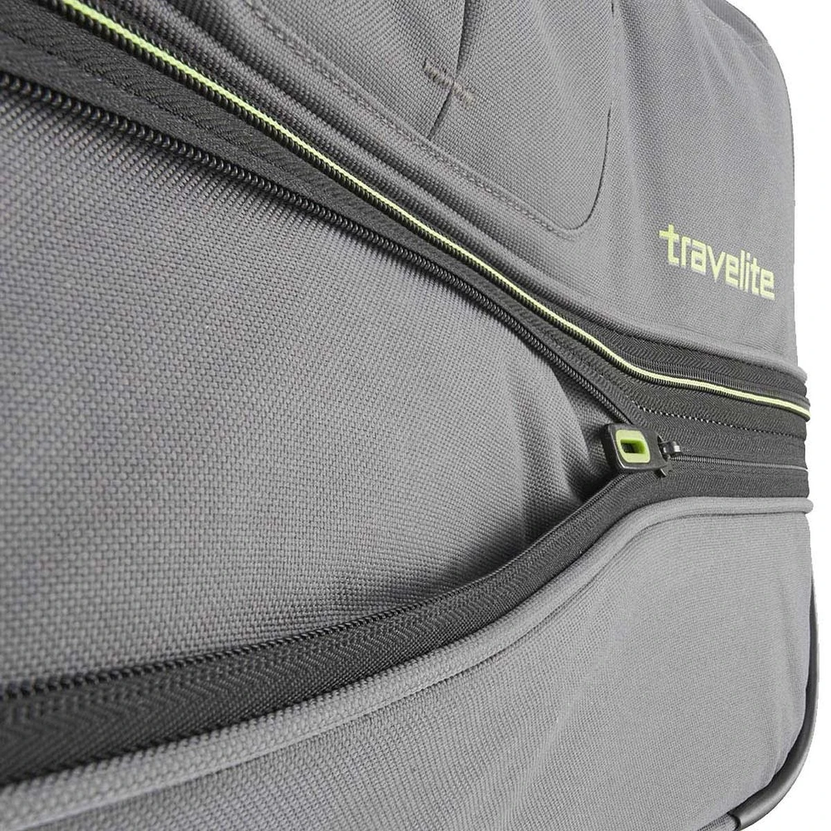Travelite Basics Wheeled Duffle 70cm Expandable Grey/Green Travelite Basics Wheeled Duffle 70cm Expandable Grey/Green -Travelite Reistassen 1200x1200 26