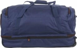 Travelite Basics Wheeled Duffle 70cm Expandable Navy/Orange -Travelite Reistassen 1200x754