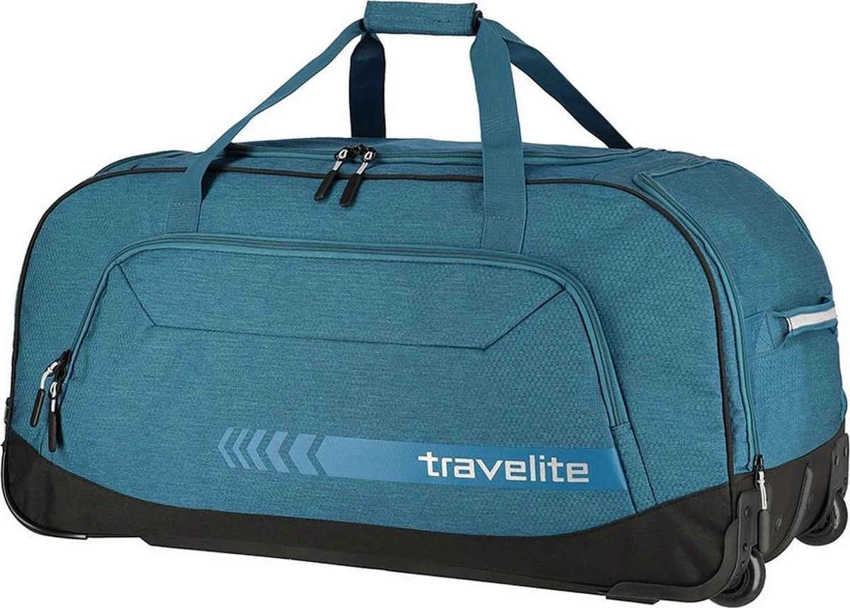 Travelite Reistas met wielen Kick Off - blauw Travelite Reistas Met Wielen Kick Off - Blauw -Travelite Reistassen 1200x858 1