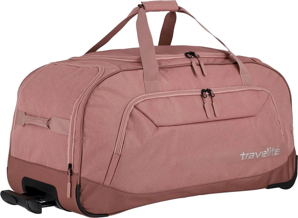 Travelite Reistas met wielen / Weekendtas - 77 x 41 x 38 cm - 120 Liter Kick Off - Roze Travelite Reistas Met Wielen / Weekendtas - 77 X 41 X 38 Cm - 120 Liter Kick Off - Roze -Travelite Reistassen