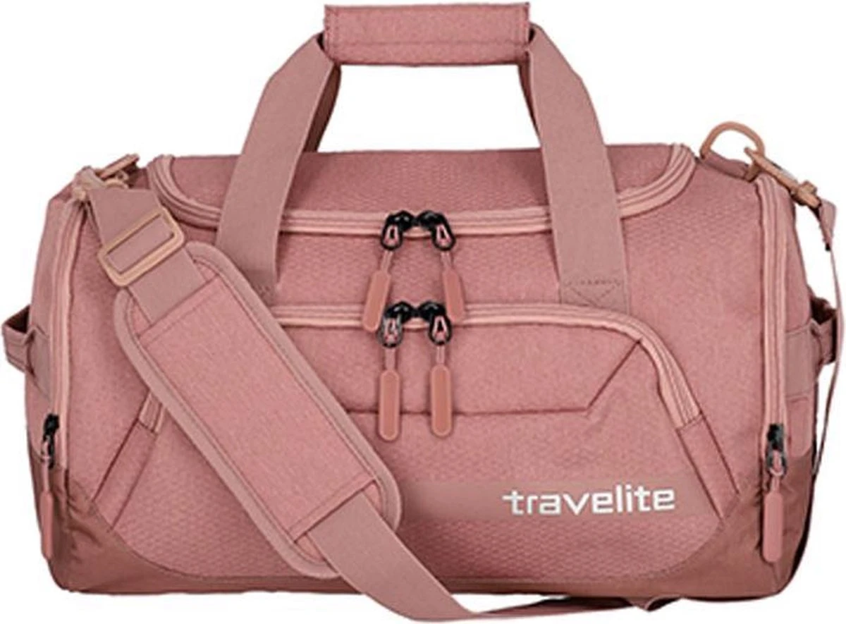 Travelite Reistas met wielen / Weekendtas - 77 x 41 x 38 cm - 120 Liter Kick Off - Roze Travelite Reistas Met Wielen / Weekendtas - 77 X 41 X 38 Cm - 120 Liter Kick Off - Roze -Travelite Reistassen