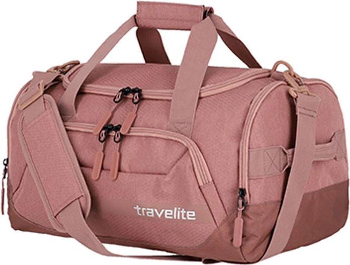 Travelite Reistas met wielen / Weekendtas - 77 x 41 x 38 cm - 120 Liter Kick Off - Roze Travelite Reistas Met Wielen / Weekendtas - 77 X 41 X 38 Cm - 120 Liter Kick Off - Roze -Travelite Reistassen