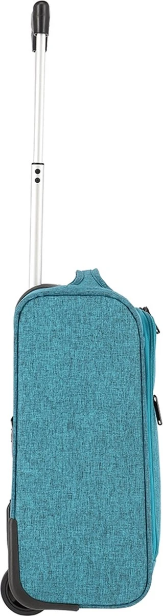 Travelite Handbagage zachte koffer / Trolley / Reiskoffer - Cabin - 43 cm - Blauw Travelite Handbagage Zachte Koffer / Trolley / Reiskoffer - Cabin - 43 Cm - Blauw -Travelite Reistassen