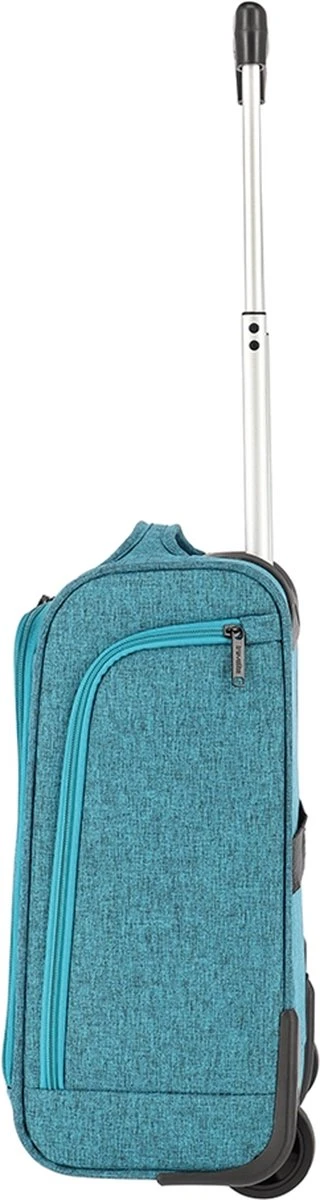 Travelite Handbagage zachte koffer / Trolley / Reiskoffer - Cabin - 43 cm - Blauw Travelite Handbagage Zachte Koffer / Trolley / Reiskoffer - Cabin - 43 Cm - Blauw -Travelite Reistassen