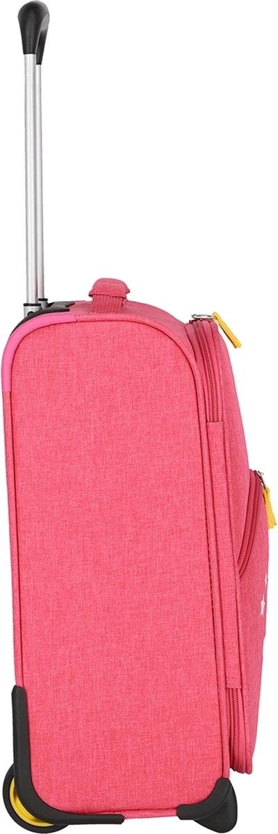 Travelite Handbagage zachte koffer / Trolley / Reiskoffer - Youngster - 44 cm - Roze Travelite Handbagage Zachte Koffer / Trolley / Reiskoffer - Youngster - 44 Cm - Roze -Travelite Reistassen