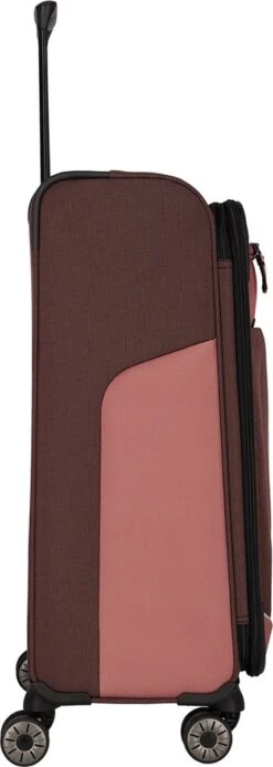 Travelite Zachte Koffer / Trolley / Reiskoffer - Viia - 67 Cm (medium) - Roze 11 Travelite Zachte Koffer / Trolley / Reiskoffer - Viia - 67 Cm (medium) - Roze -Travelite Reistassen 428x1200