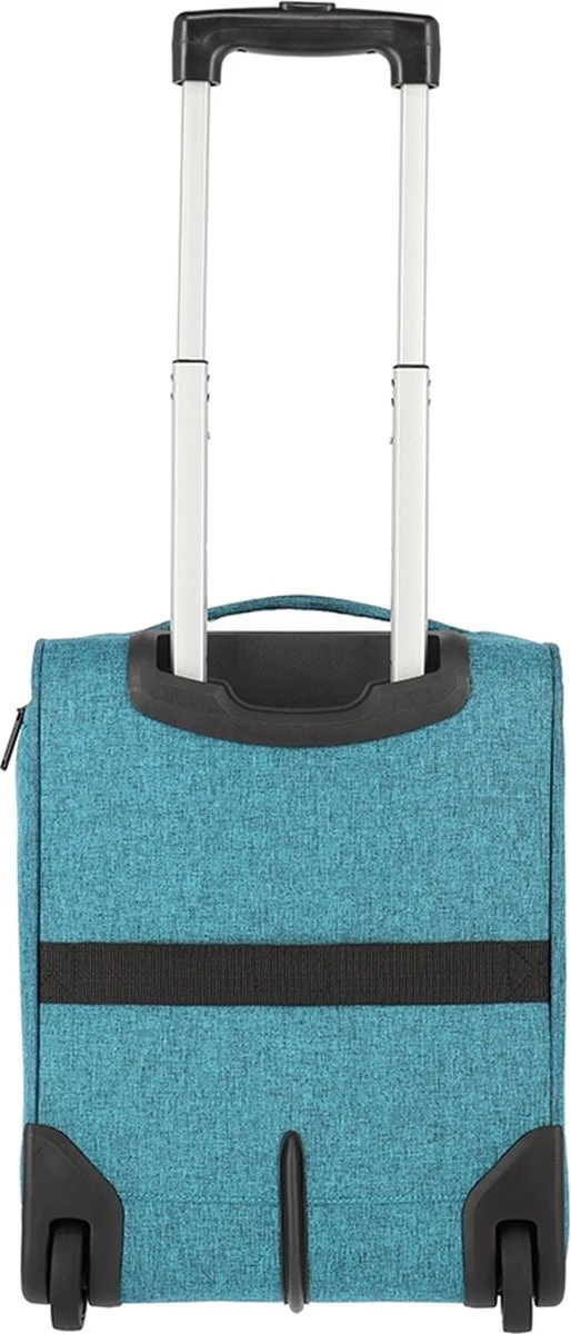 Travelite Handbagage zachte koffer / Trolley / Reiskoffer - Cabin - 43 cm - Blauw Travelite Handbagage Zachte Koffer / Trolley / Reiskoffer - Cabin - 43 Cm - Blauw -Travelite Reistassen