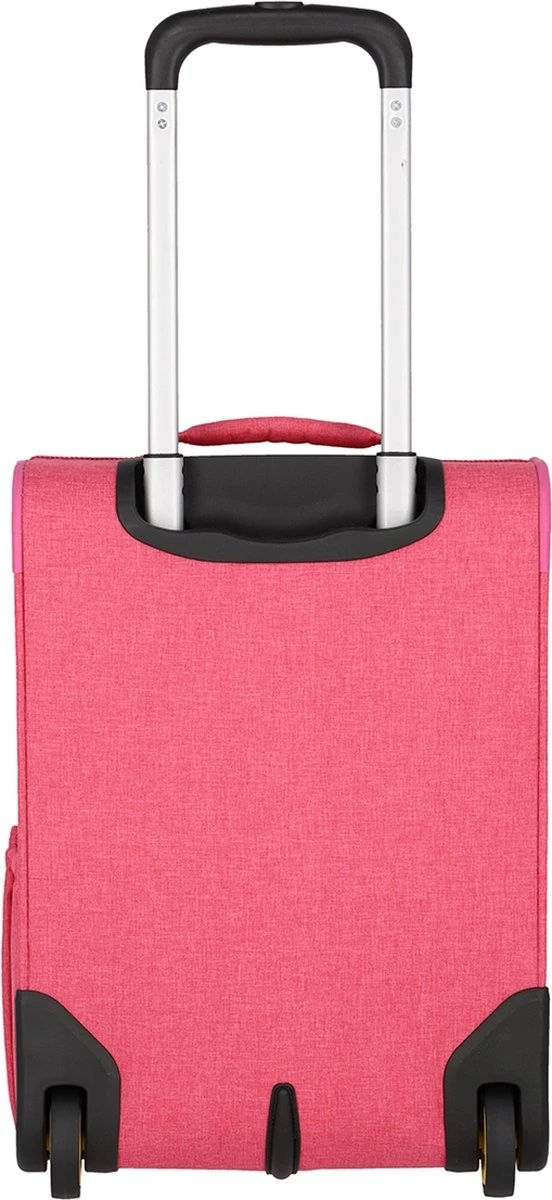 Travelite Handbagage zachte koffer / Trolley / Reiskoffer - Youngster - 44 cm - Roze Travelite Handbagage Zachte Koffer / Trolley / Reiskoffer - Youngster - 44 Cm - Roze -Travelite Reistassen