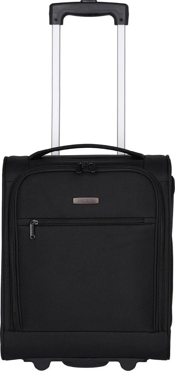Travelite Handbagage zachte koffer / Trolley / Reiskoffer - Cabin - 43 cm - Zwart Travelite Handbagage Zachte Koffer / Trolley / Reiskoffer - Cabin - 43 Cm - Zwart -Travelite Reistassen 565x1200 1