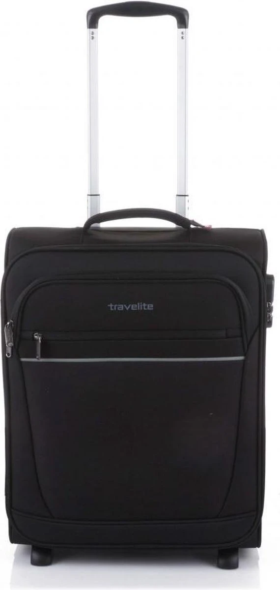 Travelite Cabin 2 Wheel Trolley Black Travelite Cabin 2 Wheel Trolley Black -Travelite Reistassen