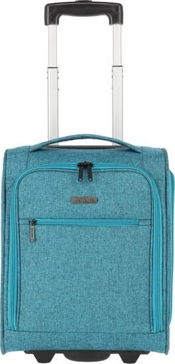 Travelite Handbagage Zachte Koffer / Trolley / Reiskoffer - Cabin - 43 Cm - Blauw