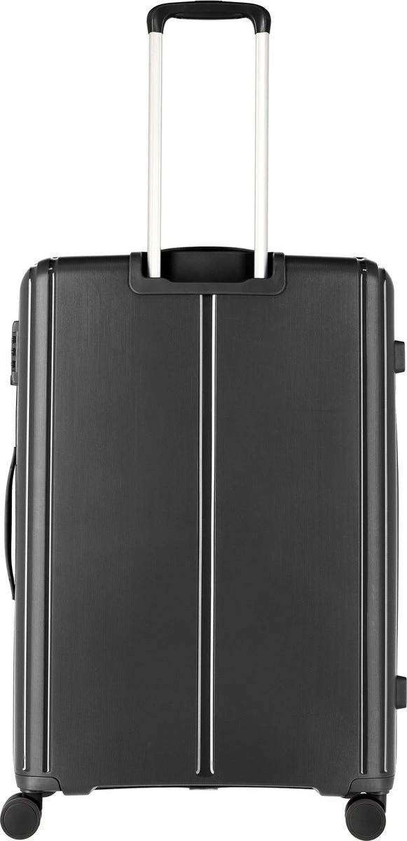 Travelite Vaka spinner koffer 75 cm black Travelite Vaka Spinner Koffer 75 Cm Black -Travelite Reistassen