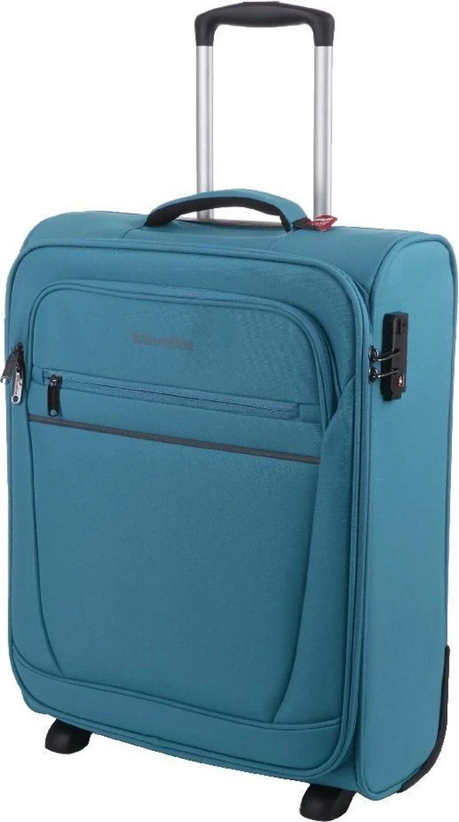 Travelite Cabin 2 Wheel Trolley Turquoise Travelite Cabin 2 Wheel Trolley Turquoise -Travelite Reistassen