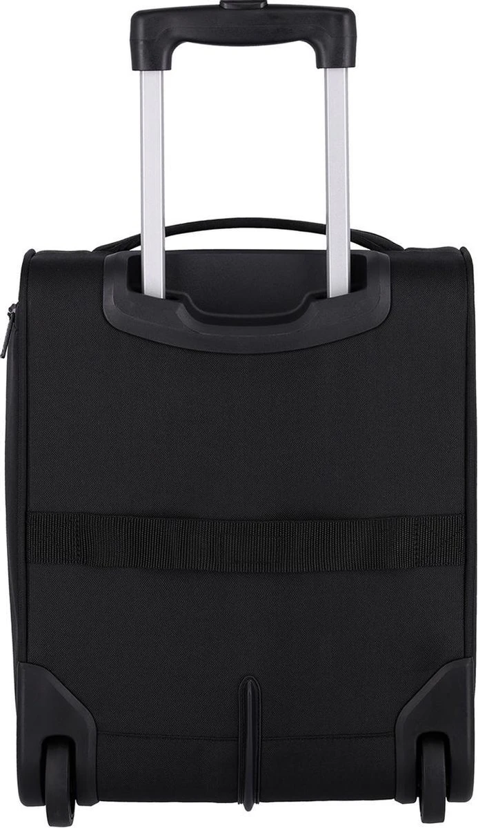 Travelite Handbagage zachte koffer / Trolley / Reiskoffer - Cabin - 43 cm - Zwart Travelite Handbagage Zachte Koffer / Trolley / Reiskoffer - Cabin - 43 Cm - Zwart -Travelite Reistassen