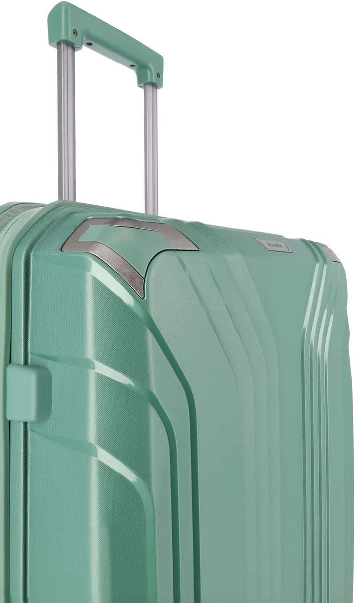 Travelite Spinner Elvaa koffer 77 cm green Travelite Spinner Elvaa Koffer 77 Cm Green -Travelite Reistassen
