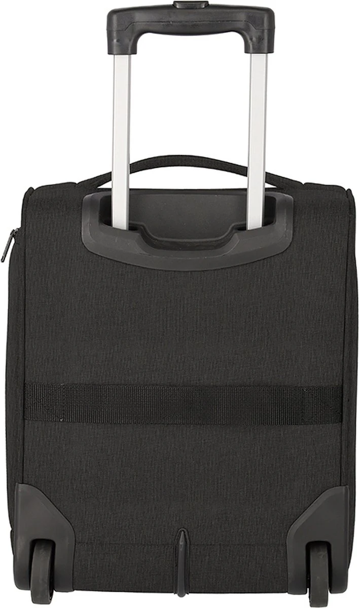 Travelite Handbagage zachte koffer / Trolley / Reiskoffer - Cabin - 43 cm - Zwart Travelite Handbagage Zachte Koffer / Trolley / Reiskoffer - Cabin - 43 Cm - Zwart -Travelite Reistassen