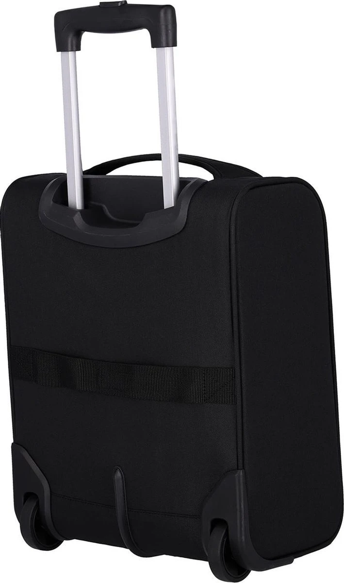 Travelite Handbagage zachte koffer / Trolley / Reiskoffer - Cabin - 43 cm - Zwart Travelite Handbagage Zachte Koffer / Trolley / Reiskoffer - Cabin - 43 Cm - Zwart -Travelite Reistassen