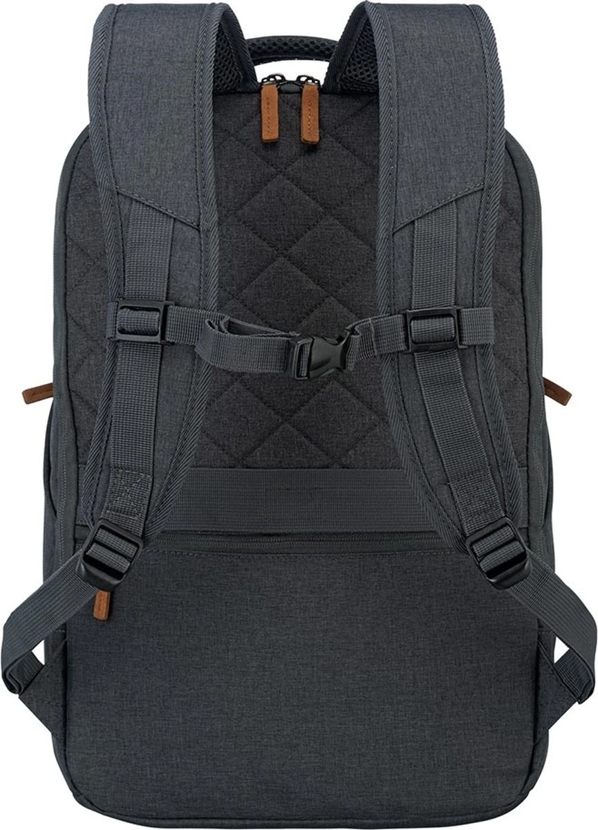 Travelite Laptop Rugzak / Rugtas / Laptoptas / Werktas - Basics - Grijs - 15.4 inch Travelite Laptop Rugzak / Rugtas / Laptoptas / Werktas - Basics - Grijs - 15.4 Inch -Travelite Reistassen