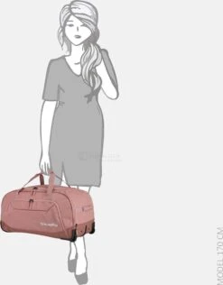 Travelite Reistas Met Wielen / Weekendtas - 77 X 41 X 38 Cm - 120 Liter Kick Off - Roze 10 Travelite Reistas Met Wielen / Weekendtas - 77 X 41 X 38 Cm - 120 Liter Kick Off - Roze -Travelite Reistassen 937x1200