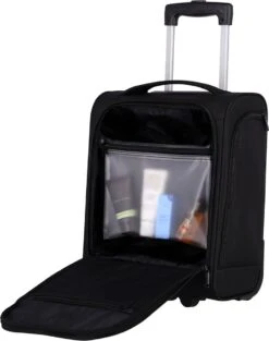 Travelite Handbagage Zachte Koffer / Trolley / Reiskoffer - Cabin - 43 Cm - Zwart 11 Travelite Handbagage Zachte Koffer / Trolley / Reiskoffer - Cabin - 43 Cm - Zwart -Travelite Reistassen 947x1200