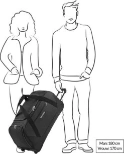 Travelite Kick Off Wheeled Duffle Red -Travelite Reistassen 969x1200