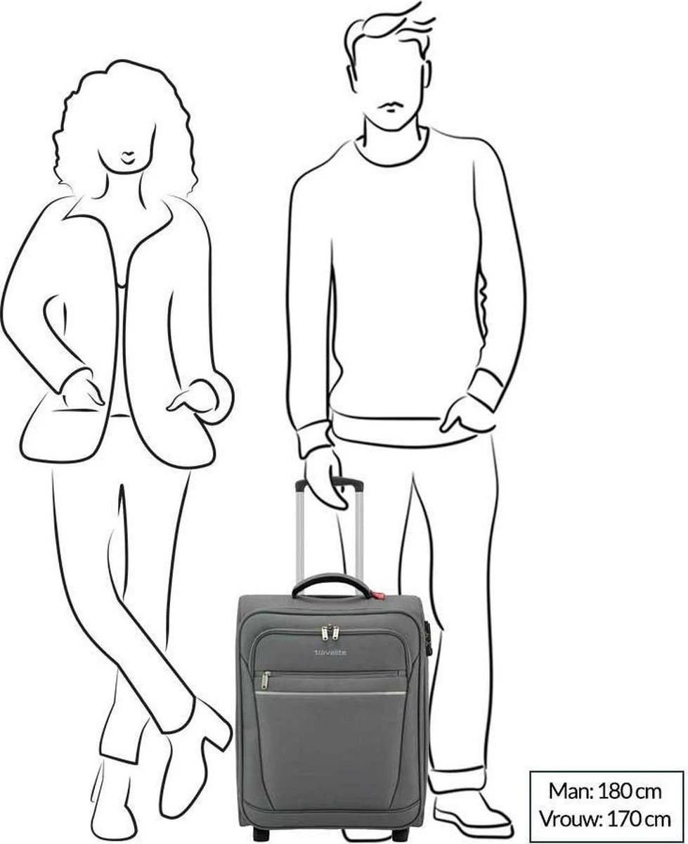 Travelite Cabin 2 Wheel Trolley Turquoise Travelite Cabin 2 Wheel Trolley Turquoise -Travelite Reistassen