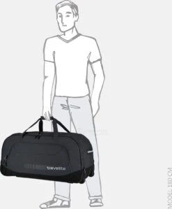 Travelite Reistas Met Wielen Kick Off - Zwart 4 Travelite Reistas Met Wielen Kick Off - Zwart -Travelite Reistassen 990x1200 1