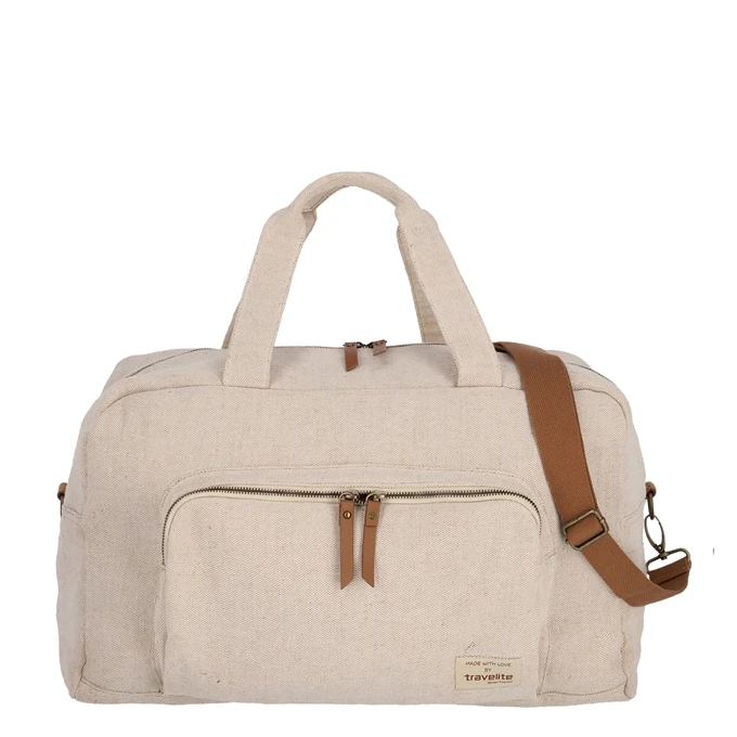 Travelite Hempline Weekender beige Travelite Hempline Weekender Beige -Travelite Reistassen image 1176