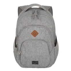 Travelite Basics Backpack Melange Light Grey