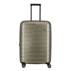 Travelite Air Base 4 Wiel Trolley M Expandable Champagne Metallic
