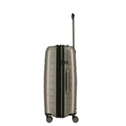 Travelite Air Base 4 Wiel Trolley M Expandable Champagne Metallic -Travelite Reistassen image 162