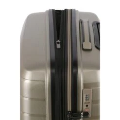 Travelite Air Base 4 Wiel Trolley M Expandable Champagne Metallic -Travelite Reistassen image 163