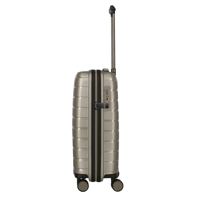 Travelite Air Base 4 Wiel Trolley S champagne metallic Travelite Air Base 4 Wiel Trolley S Champagne Metallic -Travelite Reistassen image 179