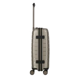 Travelite Air Base 4 Wiel Trolley S Champagne Metallic 4 Travelite Air Base 4 Wiel Trolley S Champagne Metallic -Travelite Reistassen image 180