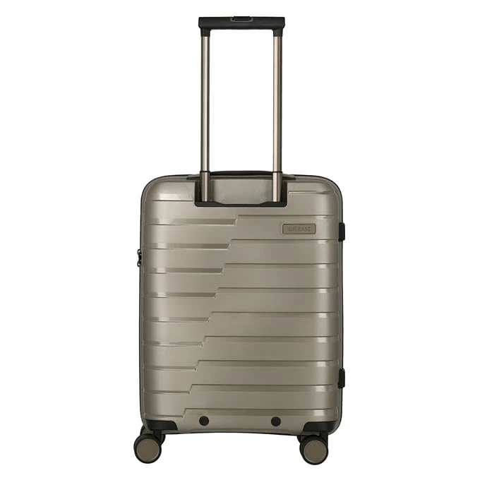 Travelite Air Base 4 Wiel Trolley S champagne metallic Travelite Air Base 4 Wiel Trolley S Champagne Metallic -Travelite Reistassen image 181