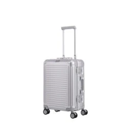 Travelite Next Aluminium 4 Wiel Trolley S Silver -Travelite Reistassen image 277
