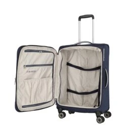 Travelite Miigo 4 Wheel Trolley M Expandable Navy/outerspace -Travelite Reistassen image 293