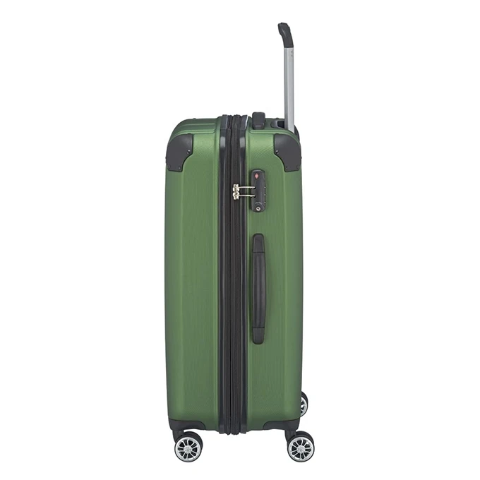 Travelite City 4 Wiel Trolley M Expandable green Travelite City 4 Wiel Trolley M Expandable Green -Travelite Reistassen image 329