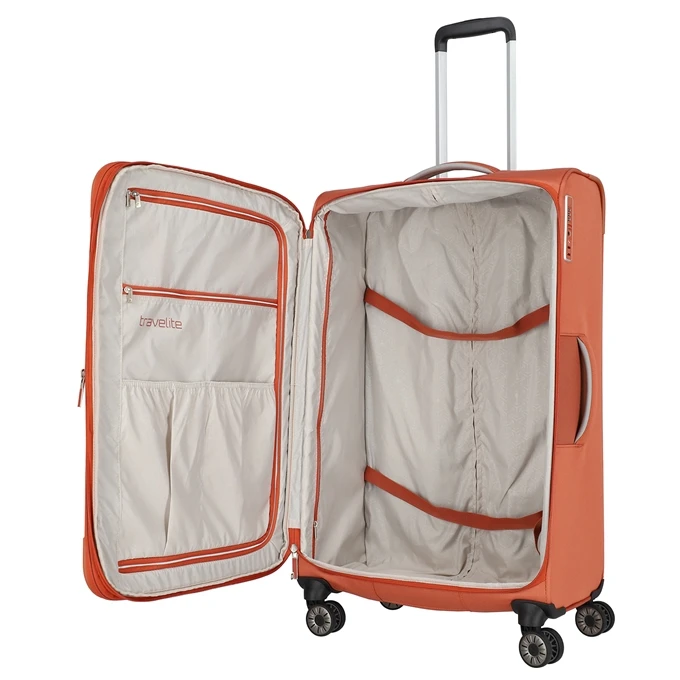 Travelite Miigo 4 Wheel Trolley L Expandable copper/chutney Travelite Miigo 4 Wheel Trolley L Expandable Copper/chutney -Travelite Reistassen image 421
