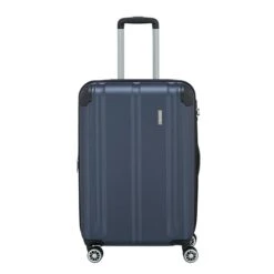 Travelite City 4 Wiel Trolley M Expandable Navy