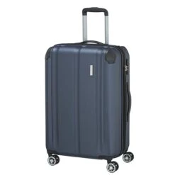 Travelite City 4 Wiel Trolley M Expandable Navy -Travelite Reistassen image 424