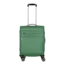 Travelite Miigo 4 Wheel Cabin Trolley S Green